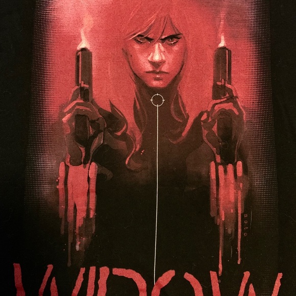 Marvel Superhero Girl Power Black Widow Shirt - Picture 4 of 4